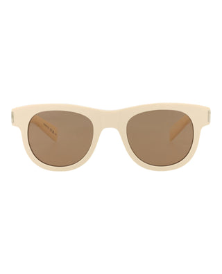 Saint Laurent SL571 Ivory Sunglasses-AmbrogioShoes