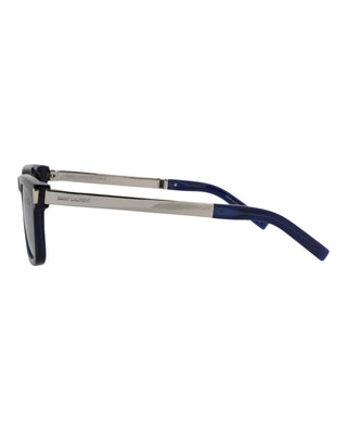 Saint Laurent SL581 Transparent Blue Sunglasses-AmbrogioShoes