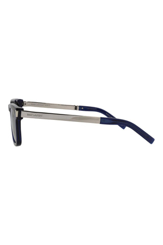 Saint Laurent SL581 Transparent Blue Sunglasses