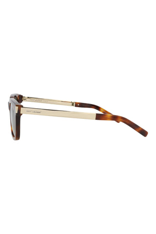 Saint Laurent SL582 Medium Havana Sunglasses-AmbrogioShoes