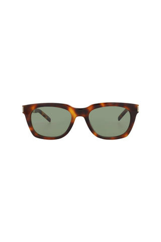 Saint Laurent SL582 Medium Havana Sunglasses-AmbrogioShoes
