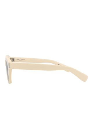 Saint Laurent SL592 Ivory Sunglasses-AmbrogioShoes