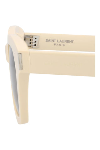 Saint Laurent SL592 Ivory Sunglasses-AmbrogioShoes