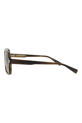 Saint Laurent SL609CAROL Khaki Melange Havana Sunglasses-AmbrogioShoes
