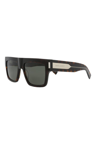 Saint Laurent SL628 Dark Havana Sunglasses-AmbrogioShoes