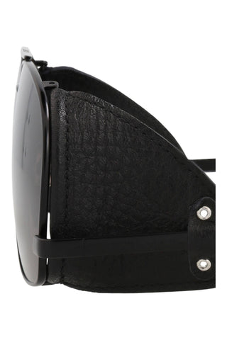Saint Laurent SL653LEONL Semimatte Black Sunglasses