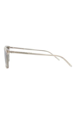 Saint Laurent SL668 Transparent Cream Sunglasses-AmbrogioShoes