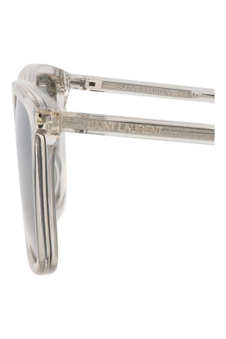 Saint Laurent SL668 Transparent Cream Sunglasses-AmbrogioShoes