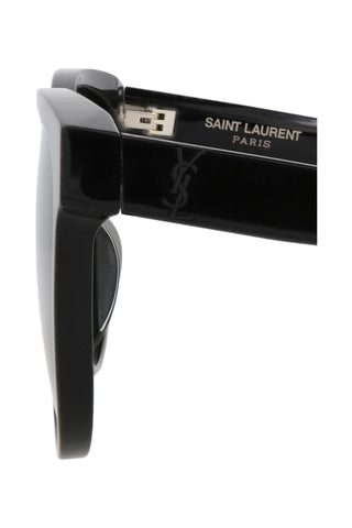 Saint Laurent SLM23K Black Sunglasses-AmbrogioShoes