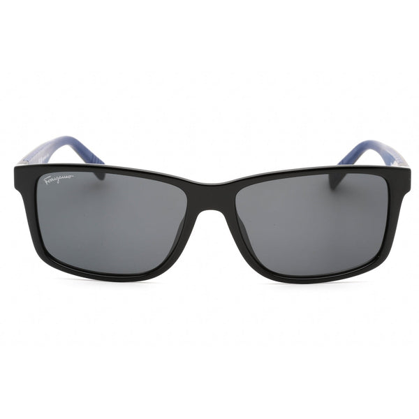 Salvatore Ferragamo SF 938S Sunglasses Black / Grey Unisex-AmbrogioShoes