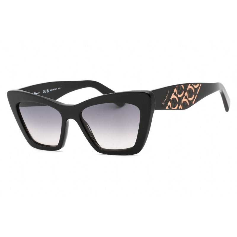 Salvatore Ferragamo SF1081SE Sunglasses BLACK / Grey Gradient Women's-AmbrogioShoes