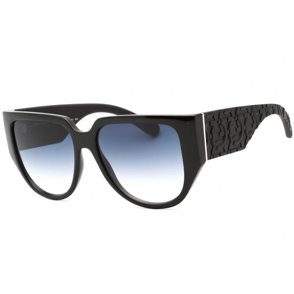 Salvatore Ferragamo SF1088SE Sunglasses BLACK / Blue Gradient-AmbrogioShoes