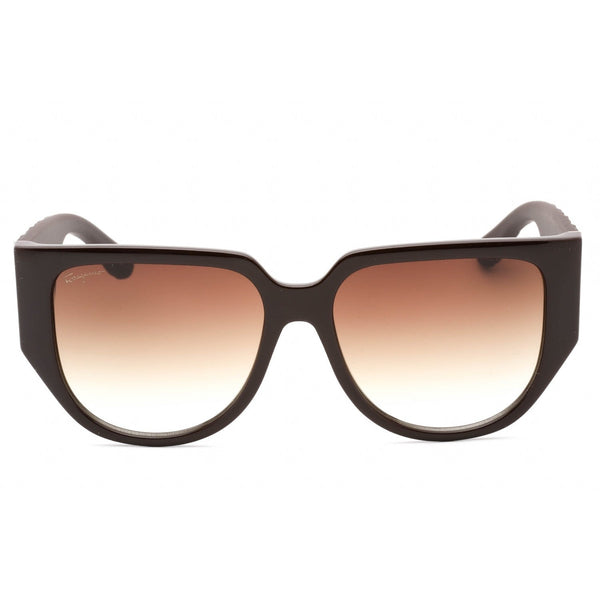 Salvatore Ferragamo SF1088SE Sunglasses DARK BROWN / Brown Gradient-AmbrogioShoes