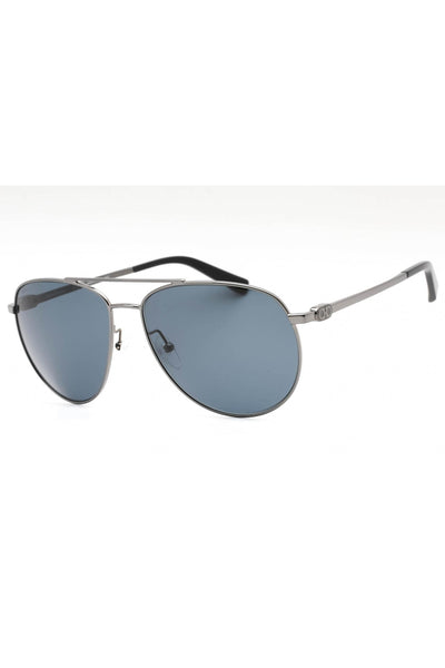 Salvatore Ferragamo SF157S Sunglasses Dark Gunmetal / Blue