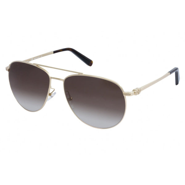 Salvatore Ferragamo SF157S Sunglasses Gold / Grey Gradient Unisex-AmbrogioShoes
