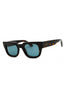 242 - DARK TORTOISE/Blue Green