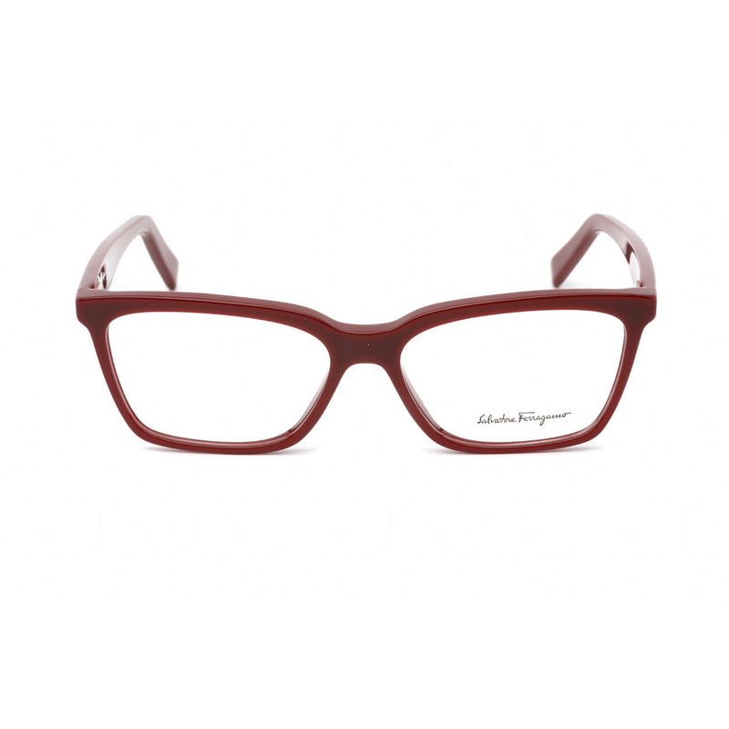 Salvatore Ferragamo SF2904 Eyeglasses Burgundy / Clear Lens-AmbrogioShoes