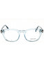 450 - TRANSPARENT AZURE/clear demo lens
