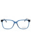 432 - TRANSPARENT BLUE/clear demo lens