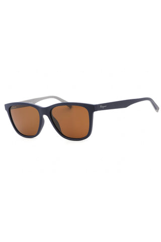 Salvatore Ferragamo SF998S injected propionate Rectangular Men's Sunglasses-AmbrogioShoes