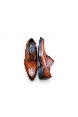 Carrucci KS479-04 Leather Derby