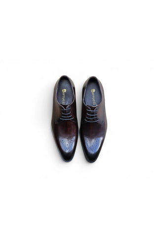 Carrucci KS479-04 Leather Derby