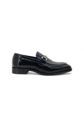 Carrucci KS509-28P Patent Leather Horse-Bit Loafer