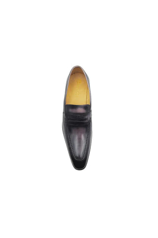 Carrucci KS478-503 Leather Penny Loafer