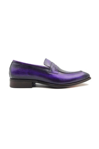 Carrucci KS478-503 Leather Penny Loafer