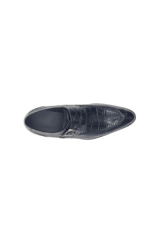 Single Monk Buckle Split Toe Loafer