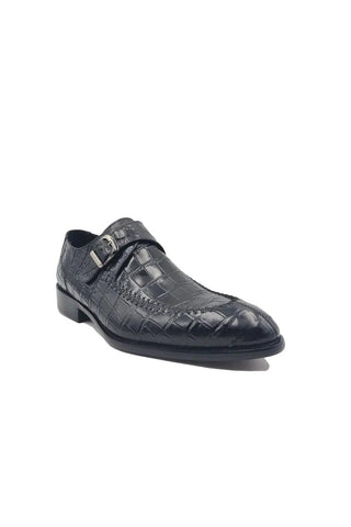 Single Monk Buckle Split Toe Loafer