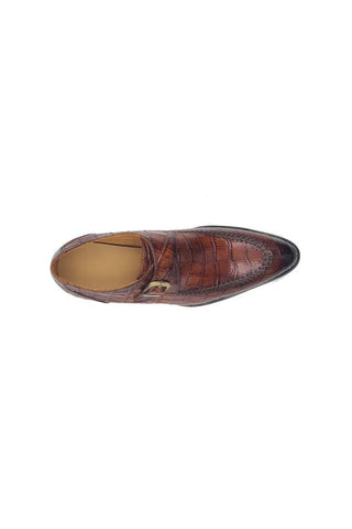 Single Monk Buckle Split Toe Loafer