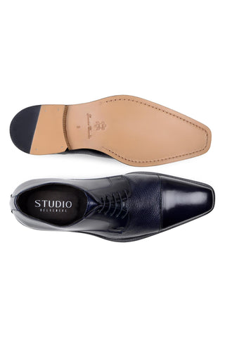 Studio Belvedere Alexander Deer & Leather Derby-AmbrogioShoes