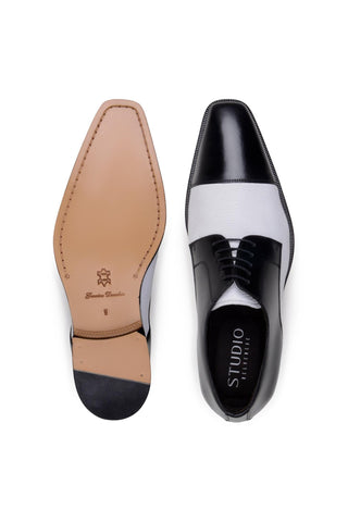 Studio Belvedere Alexander Deer & Leather Derby-AmbrogioShoes