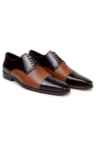 Studio Belvedere Alexander Deer & Leather Derby-AmbrogioShoes