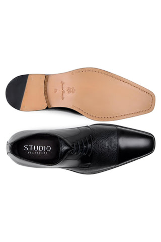Studio Belvedere Alexander Deer & Leather Derby-AmbrogioShoes