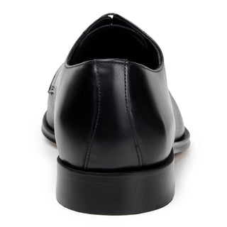 Studio Belvedere Alexander Men's Shoes Deer-Skin / Calf-Skin Leather Cap-Toe Derby (SBV1013)-AmbrogioShoes