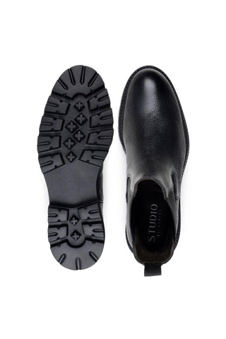 Studio Belvedere Asher Full Grain Leather Chelsea Boot (SBV1023)-AmbrogioShoes