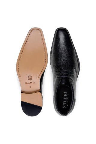 Studio Belvedere Axel Deer & Leather Chukka Boot