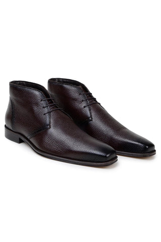 Studio Belvedere Axel Deer & Leather Chukka Boot