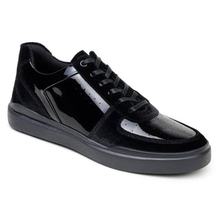 Studio Belvedere Edmound Men's Shoes Velvet / Patent Leather Formal Sneaker (SBV1015)-AmbrogioShoes