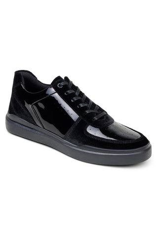 Studio Belvedere Edmound Velvet & Patent Sneaker-AmbrogioShoes