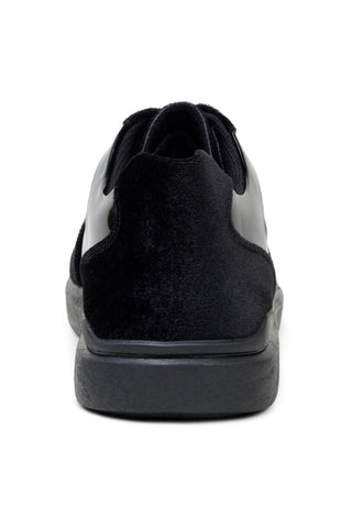 Studio Belvedere Edmound Velvet & Patent Sneaker-AmbrogioShoes