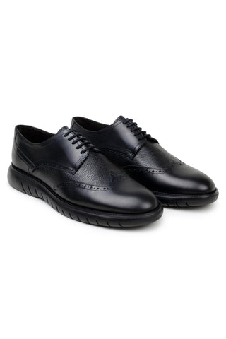 Studio Belvedere Enzo Deer-Skin / Calf-Skin Leather Casual Derby (SBV1000)-AmbrogioShoes