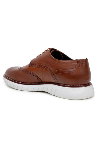 Studio Belvedere Enzo Deer-Skin / Calf-Skin Leather Casual Derby (SBV1000)-AmbrogioShoes
