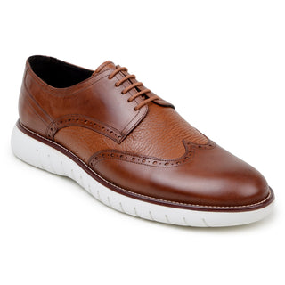 Studio Belvedere Enzo Men's Shoes Deer-Skin / Calf-Skin Leather Casual Derby (SBV1000)-AmbrogioShoes