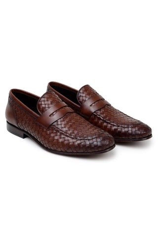 Studio Belvedere Luca Leather Penny Loafer-AmbrogioShoes