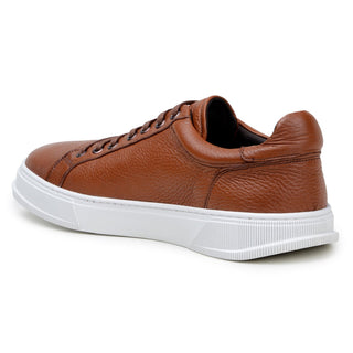 Studio Belvedere Matteo Men's Shoes Deer-Skin Leather Casual Sneaker (SBV1001)-AmbrogioShoes