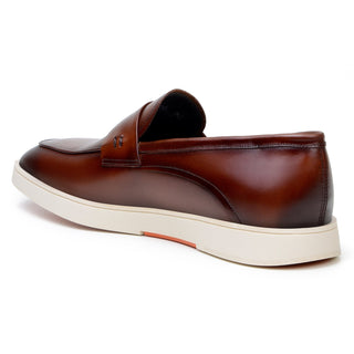 Studio Belvedere Maurizio Men's Shoes Nappa Leather Penny Loafer (SBV1007)-AmbrogioShoes