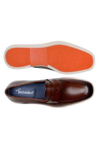 Studio Belvedere Maurizio Nappa Leather Penny Loafer (SBV1007)-AmbrogioShoes